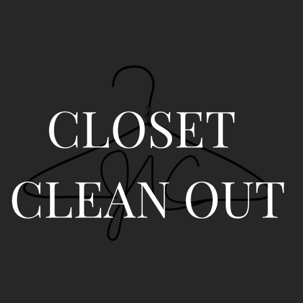 closet, clean out on moving make me an offer